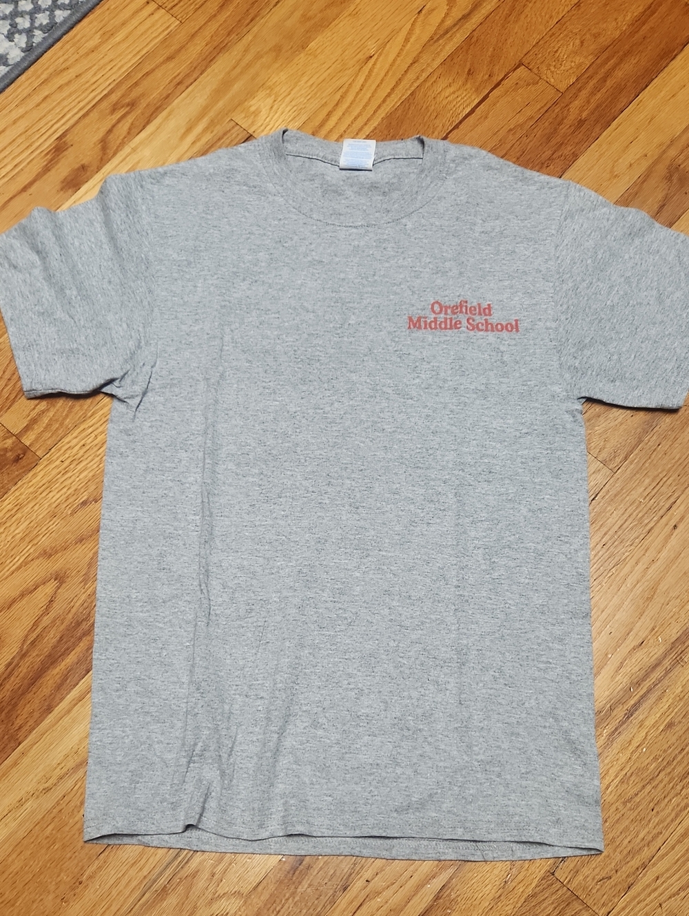 Orefield Middle School Gray Crewneck T-Shirt, S, NWOT